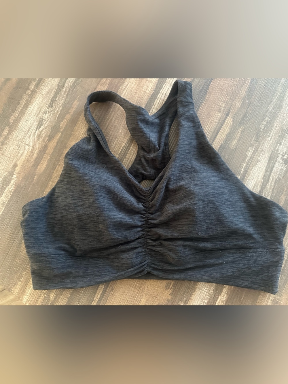 Seamless Racerback Sports Bralette - Black NWT Athletic Works size XL 16-18
